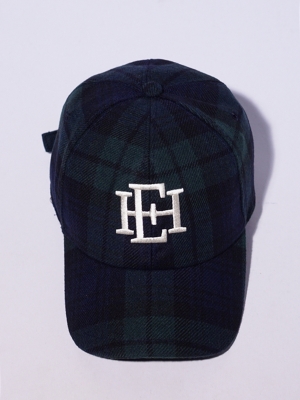 East Harbour Surplus Tiger Baseball Cap- Tartan Check