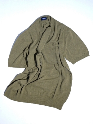 Drumohr Crew Neck Ls Knit - Olive